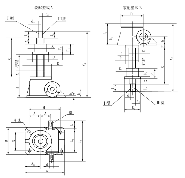 SWL2.5SWL5SWL10SWL15SWL20SWL25SWL35SWL50SWL100SWL120ϵ΁݆zCνY(ji)(gu)ߴ(2)(JB/T88091998)